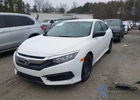 2017 Honda Civic Lx z USA, uszkodzony, nr VIN 19XFC2F55HE039931